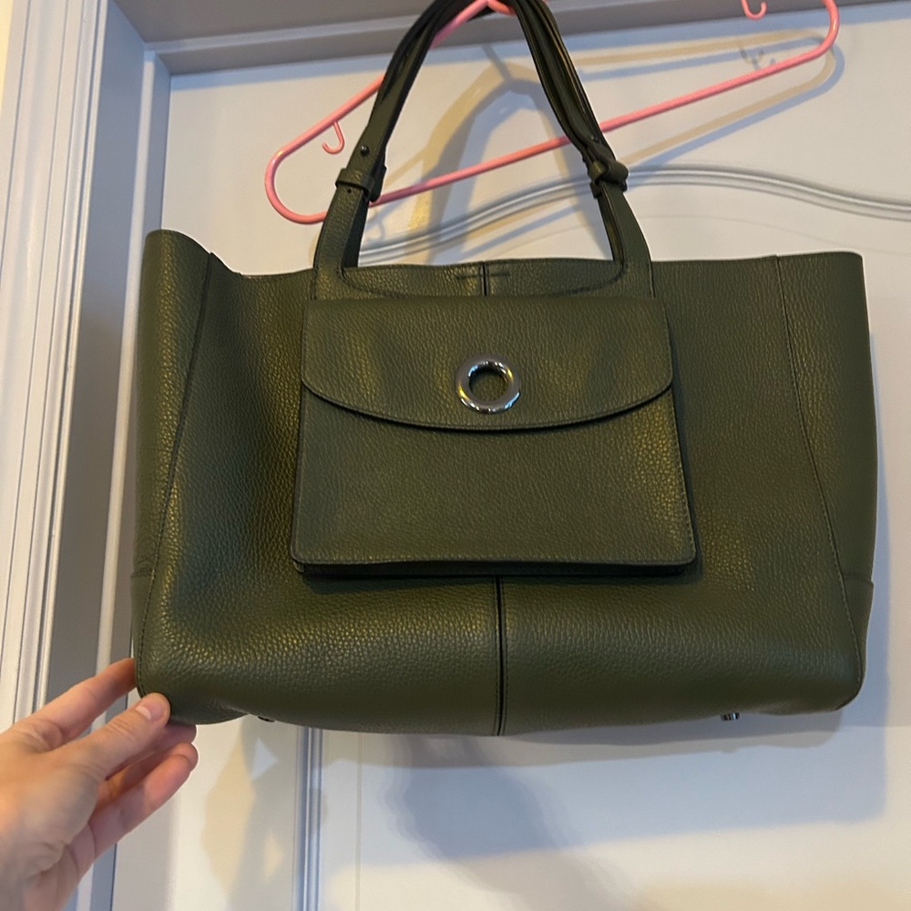 Botkier Olive Green Genuine Leather Bag